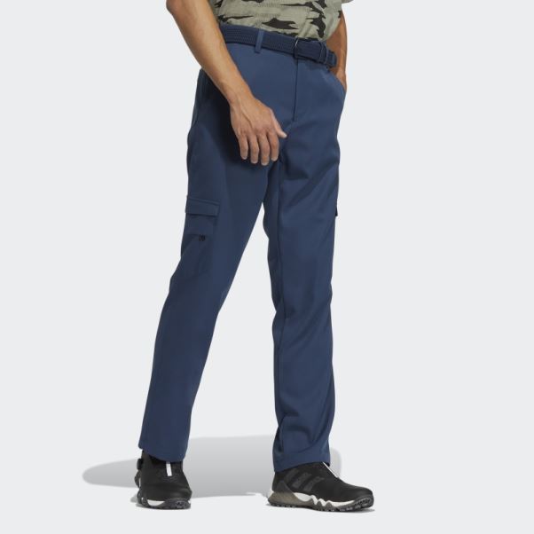 Pantalon Cargo Bleu Marine Adidas