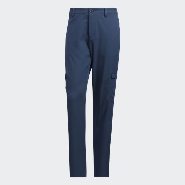 Pantalon Cargo Bleu Marine Adidas