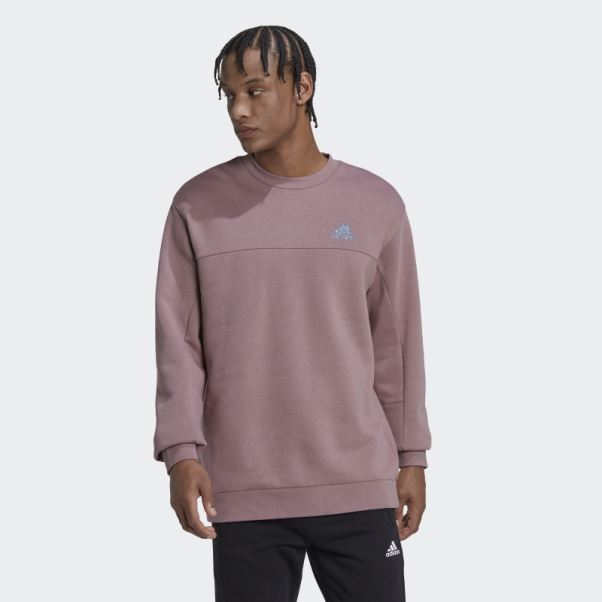 écusson De Sport Polaire Stade Violet Sweat Adidas