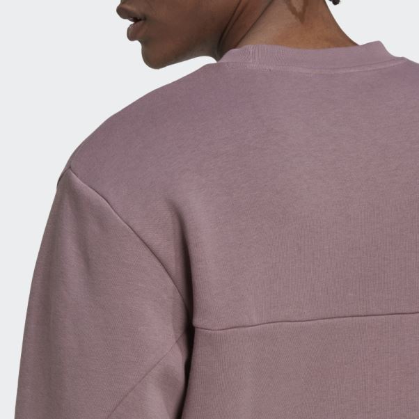 écusson De Sport Polaire Stade Violet Sweat Adidas