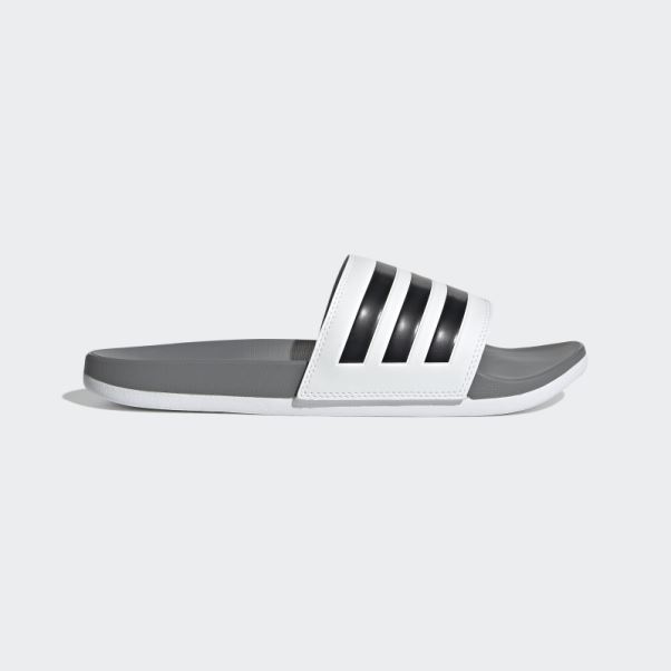 Claquettes Adidas Adilette Confort Grises