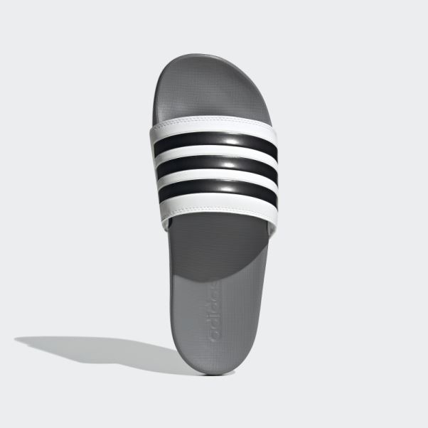 Claquettes Adidas Adilette Confort Grises