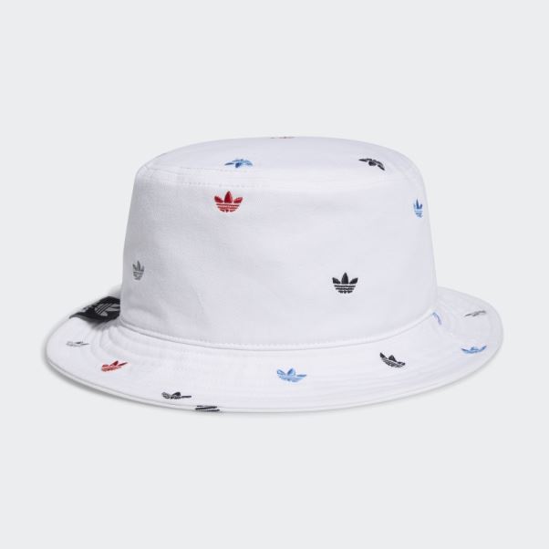 Adidas Bob Trèfle Blanc Imprimé Allover