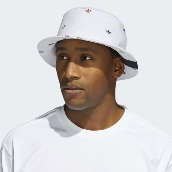 Adidas Bob Trèfle Blanc Imprimé Allover