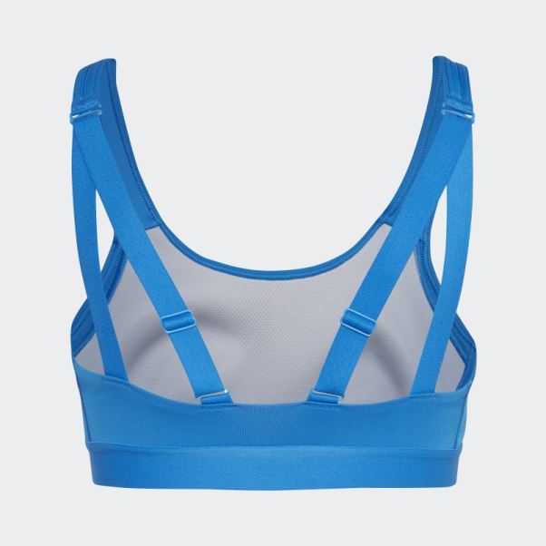 Soutien-gorge à Maintien élevé Adidas Tlrd Move Training Bleu