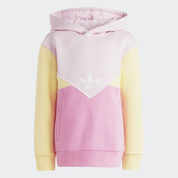 Ensemble Sweat à Capuche Adidas Adicolor Rose