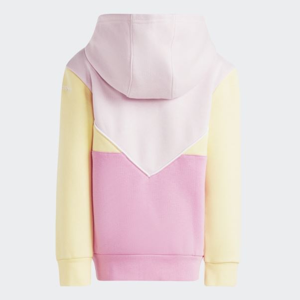 Ensemble Sweat à Capuche Adidas Adicolor Rose
