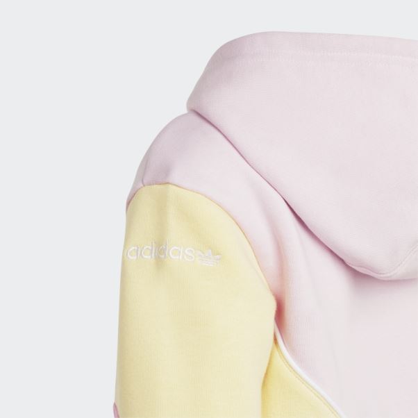 Ensemble Sweat à Capuche Adidas Adicolor Rose