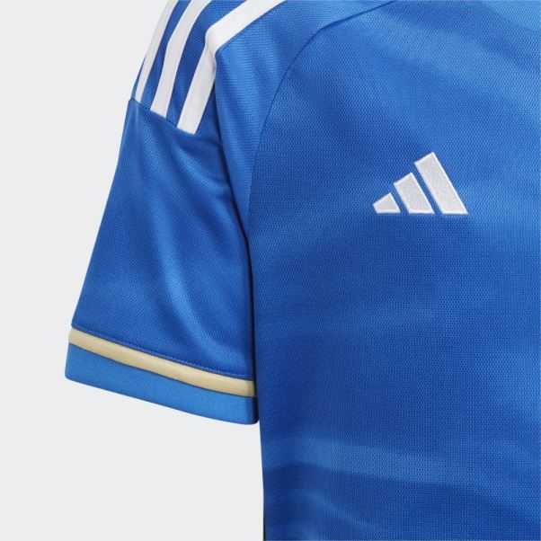 Maillot Domicile Italie 23 Bleu Adidas