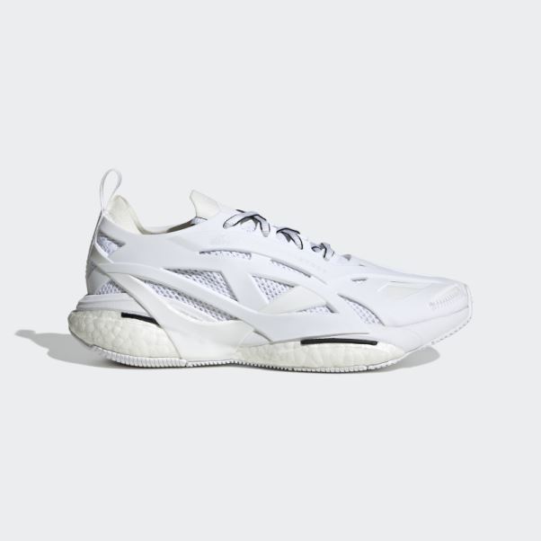 Adidas By Stella Blanc Mccartney Solarglide Chaussures De Course Mode