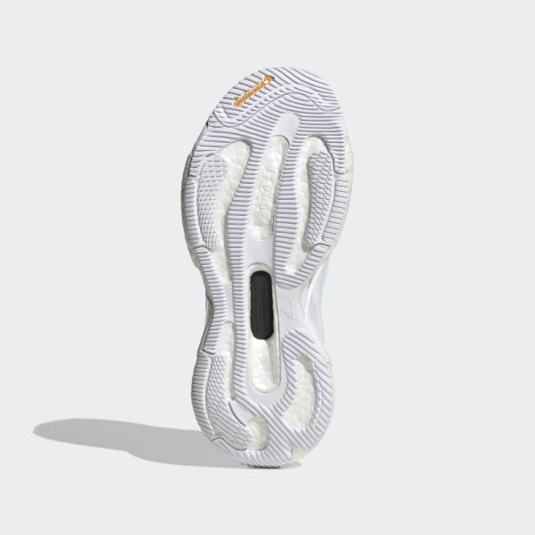 Adidas By Stella Blanc Mccartney Solarglide Chaussures De Course Mode