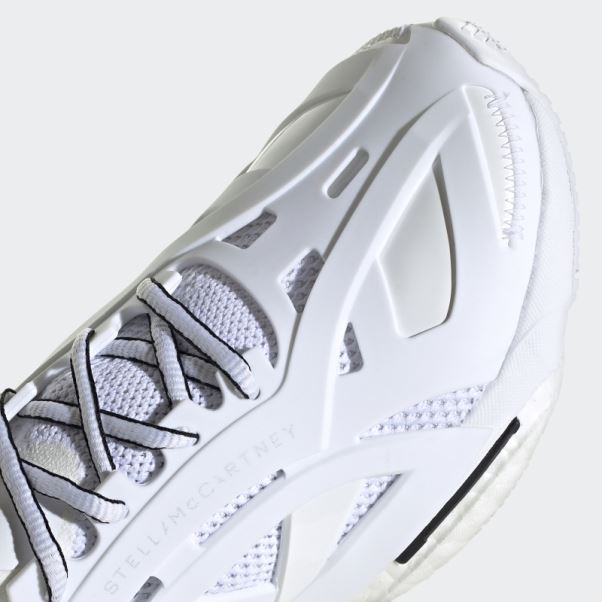 Adidas By Stella Mccartney Solarglide Chaussures De Course Blanc
