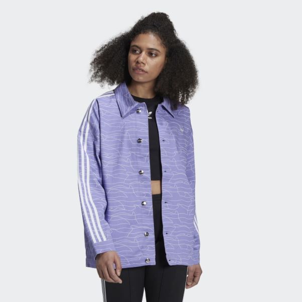 Veste Fakten Violet Clair Adidas