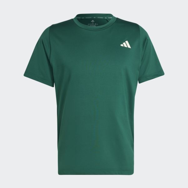 T-shirt Graphique Adidas Sports Club Vert