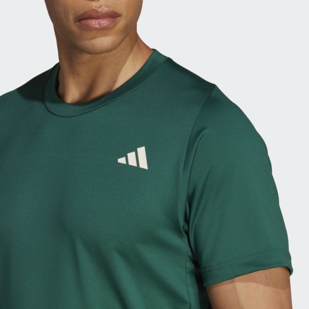 T-shirt Graphique Adidas Sports Club Vert