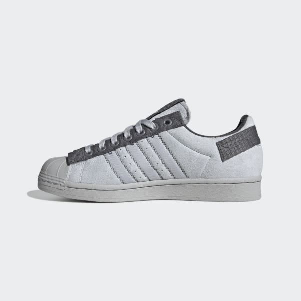 Adidas Superstar Parley Grise