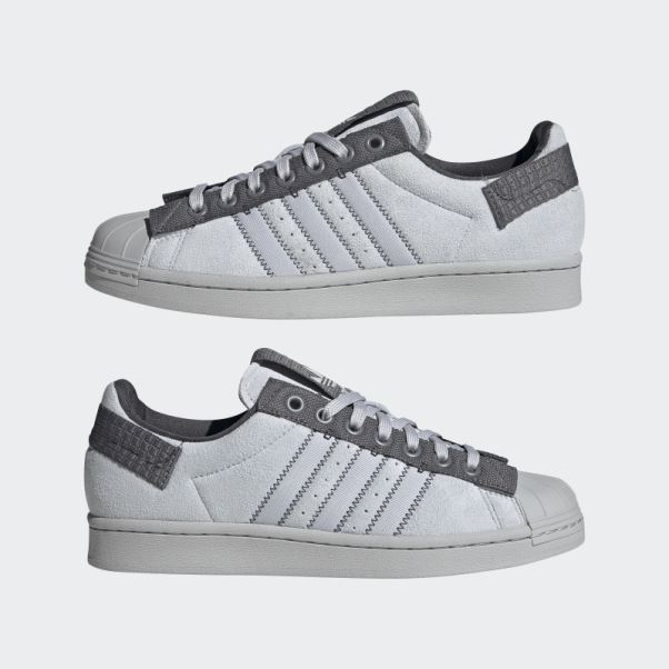 Adidas Superstar Parley Grise