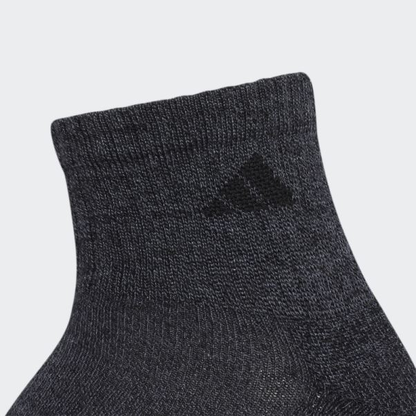 Chaussettes Adidas Athletic Quarter Noires 6 Paires