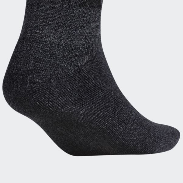 Chaussettes Adidas Athletic Quarter Noires 6 Paires