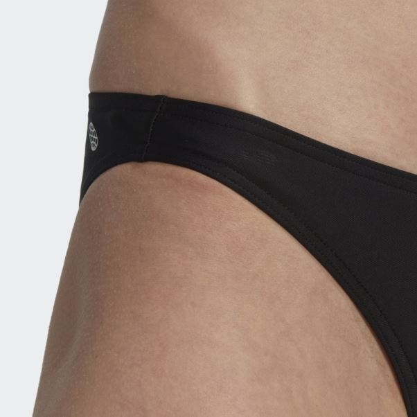 Bas De Bikini Sportif Adidas Noir