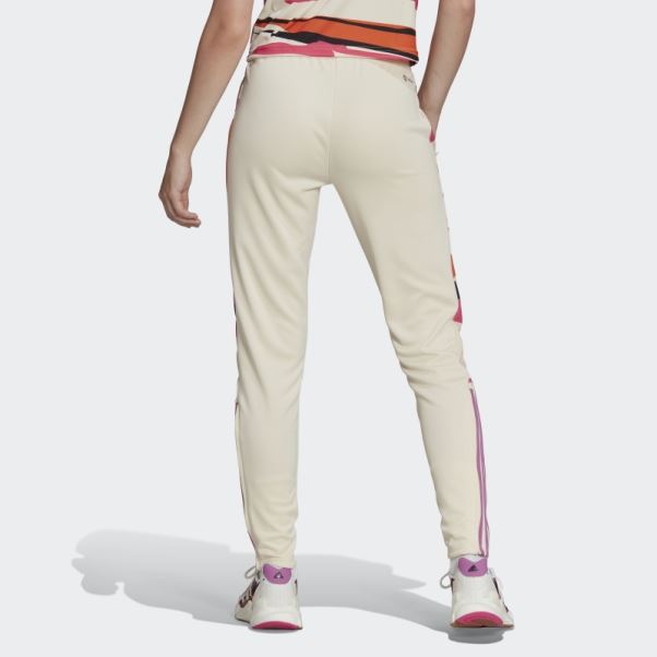 Adidas Tiro X Thebe Magugu Track Pants Ecru Tint Mode