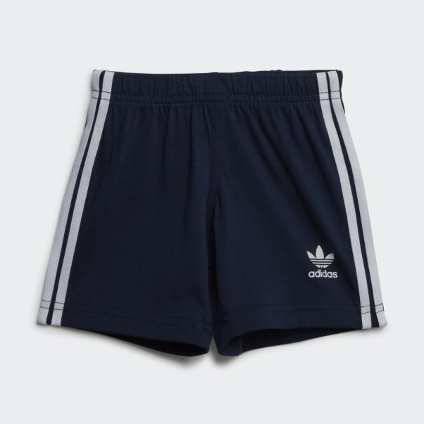 Ensemble T-shirt Adidas Night Indigo Trèfle Short