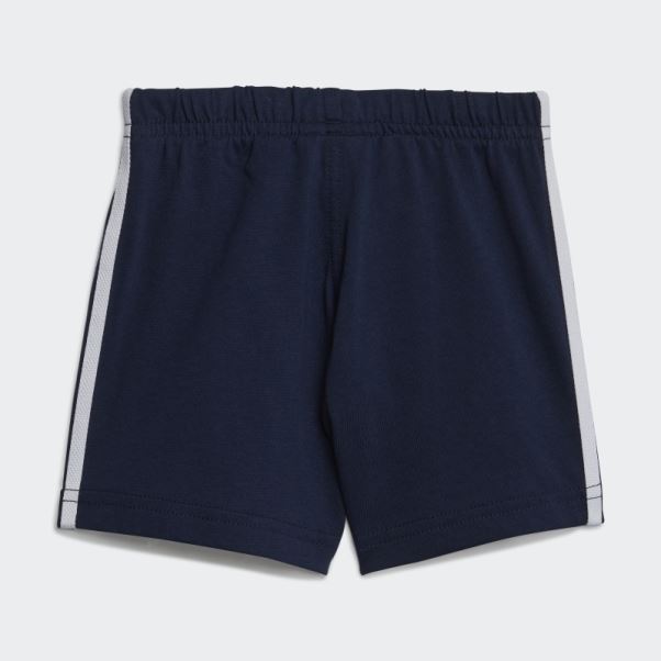 Ensemble T-shirt Adidas Night Indigo Trèfle Short
