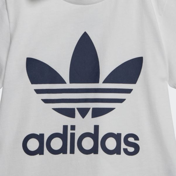 Ensemble T-shirt Adidas Night Indigo Trèfle Short