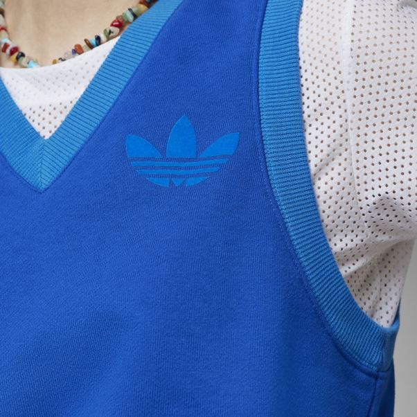 Adidas Adicolor Heritage Now Pull Gilet Royal