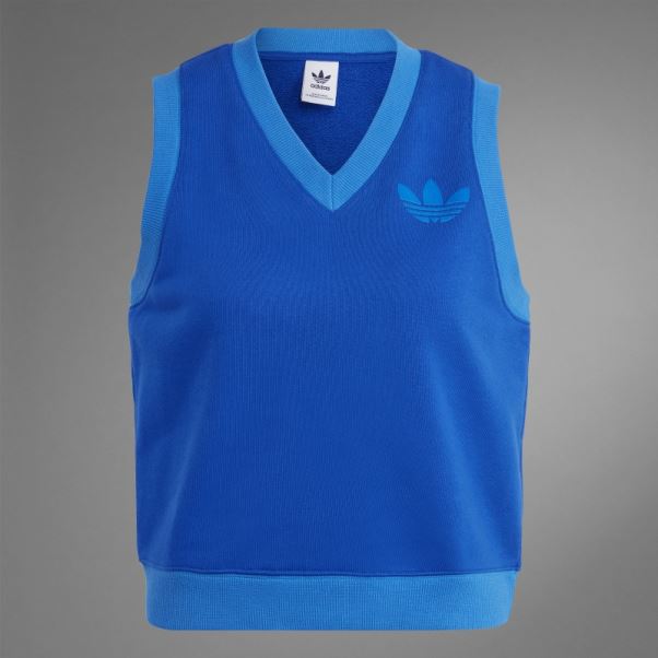 Adidas Adicolor Heritage Now Pull Gilet Royal