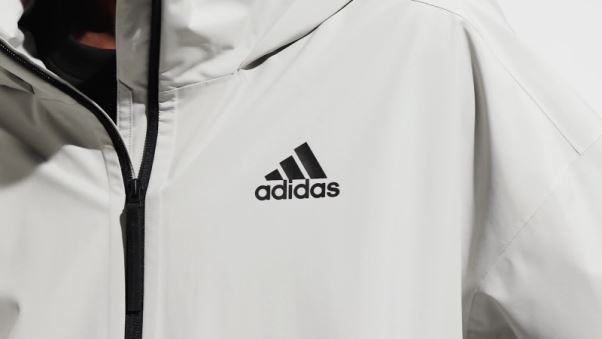 Veste Adidas Traveer Rain.rdy Gris Métallisé (neutre)