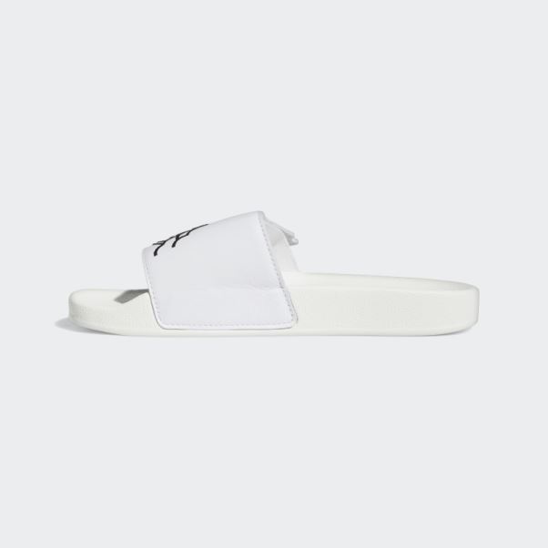 Claquettes Adidas Jeremy Scott Monogram Adilette Wings Blanc