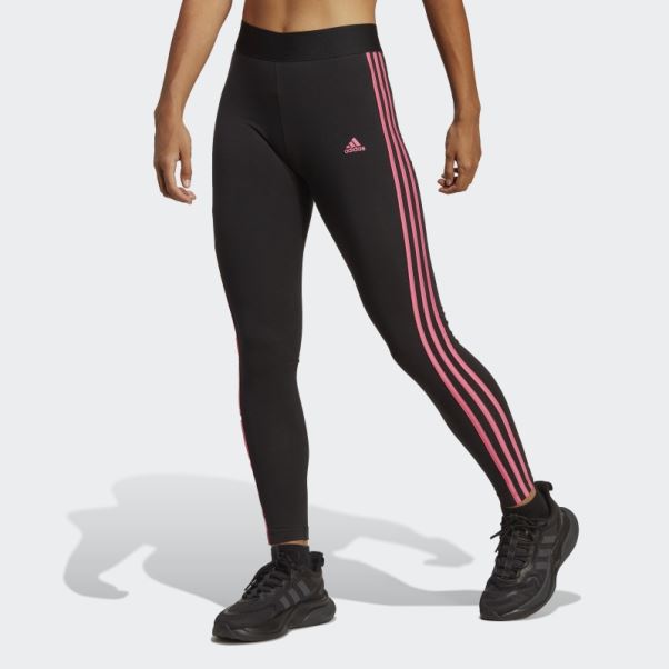 Legging 3 Bandes Noir Adidas