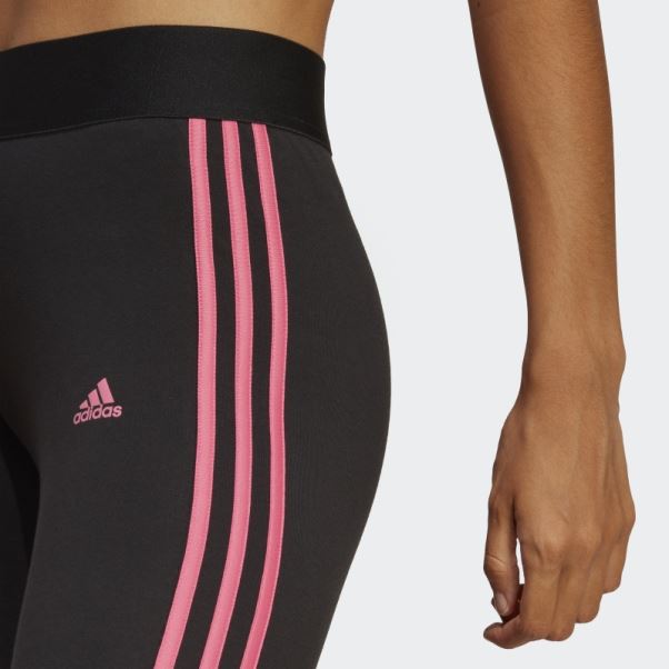 Legging 3 Bandes Noir Adidas