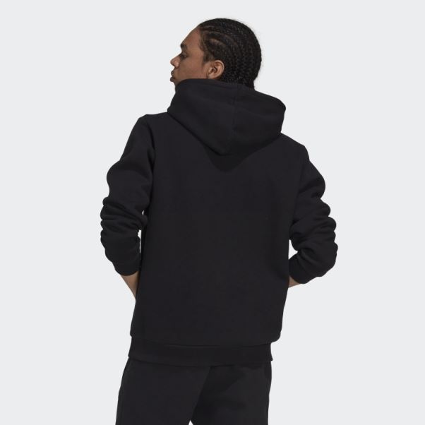 Sweat à Capuche Adicolor Essentials Trèfle Noir Adidas