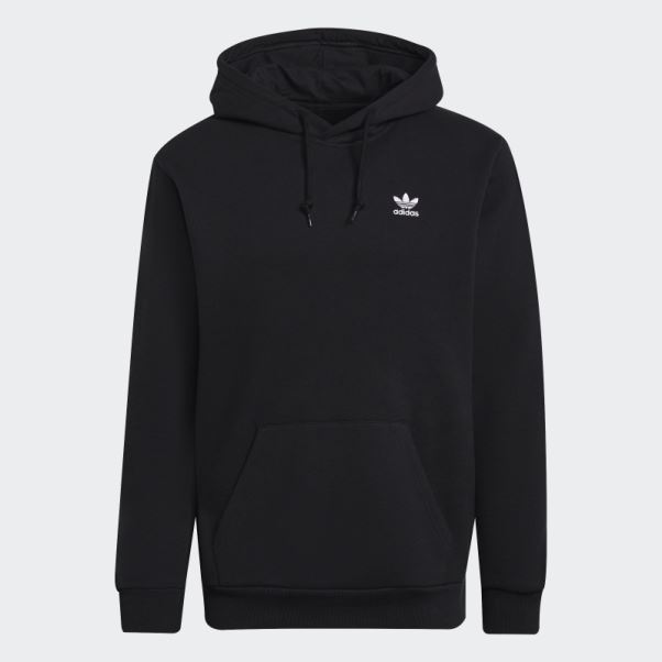Sweat à Capuche Adicolor Essentials Trèfle Noir Adidas