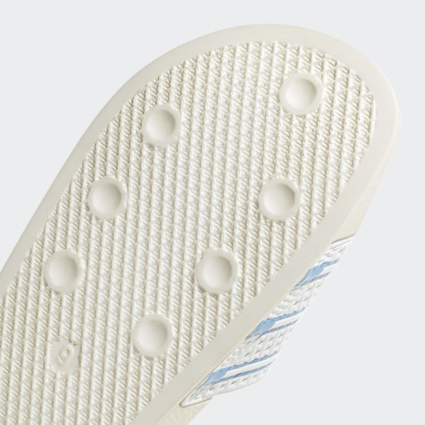 Adilette Slide Adidas Bleu Clair