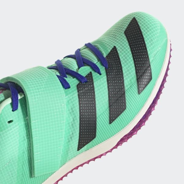 Adidas Adizero Chaussures De Saut En Hauteur Menthe