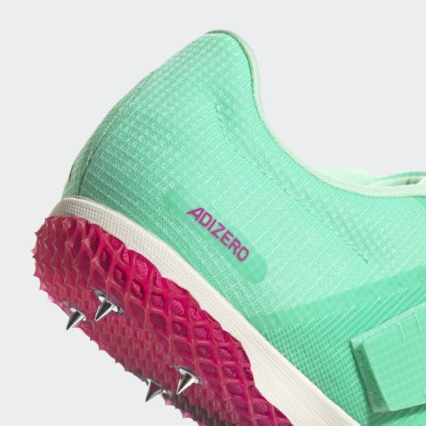 Adidas Adizero Chaussures De Saut En Hauteur Menthe