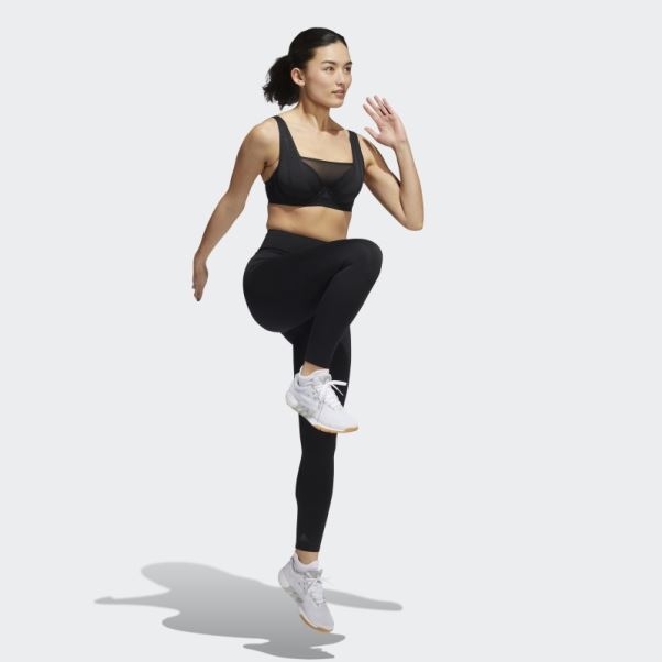 Soutien-gorge D'entraînement à Maintien élevé Tlrd Impact Luxe Noir Adidas