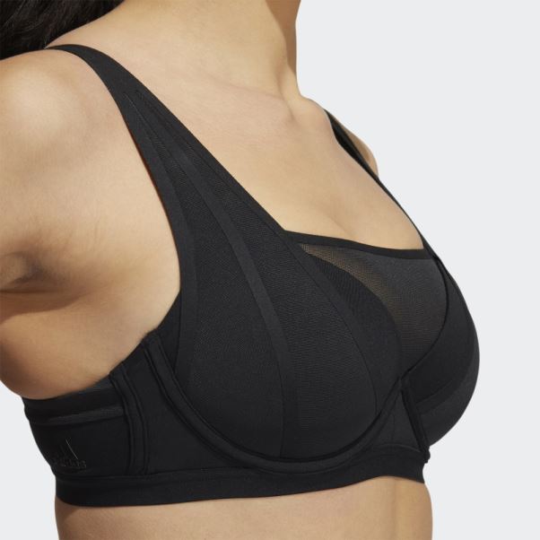 Soutien-gorge D'entraînement à Maintien élevé Tlrd Impact Luxe Noir Adidas