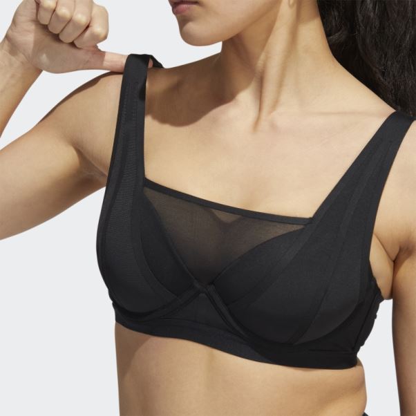 Soutien-gorge D'entraînement à Maintien élevé Tlrd Impact Luxe Noir Adidas