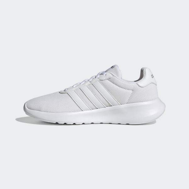 Adidas Lite Racer 3.0 Chaussures Blanches