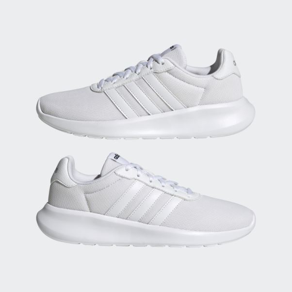 Adidas Lite Racer 3.0 Chaussures Blanches