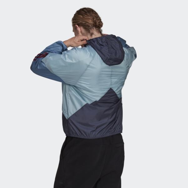 Anorak Adidas Back To Sport Wind.rdy Bleu Marine
