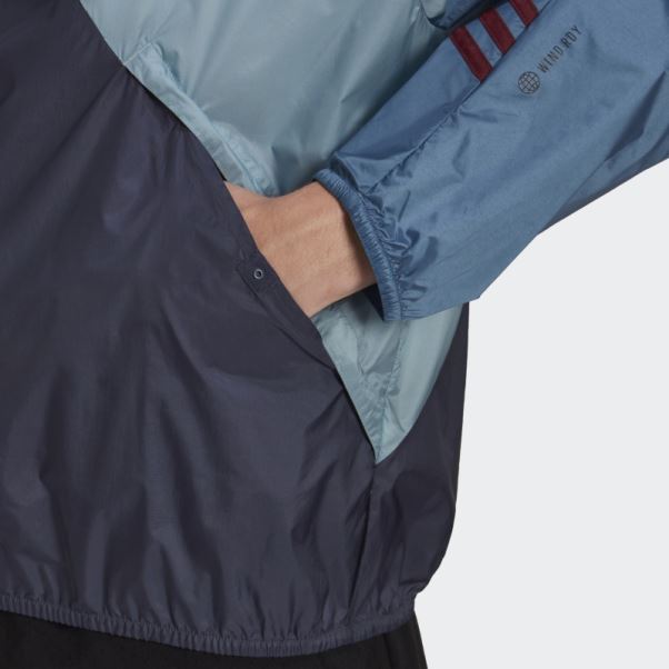 Anorak Adidas Back To Sport Wind.rdy Bleu Marine