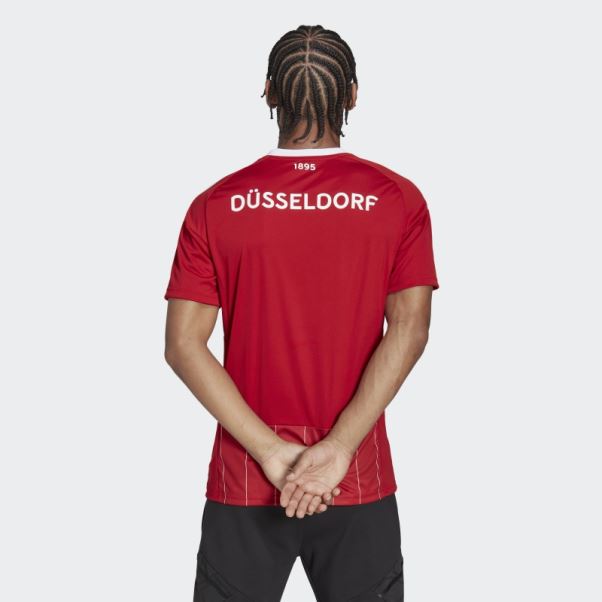 Maillot Domicile Adidas Fortuna Düsseldorf 22/23 Rouge