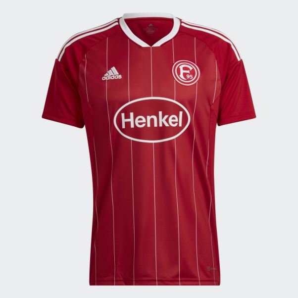 Maillot Domicile Adidas Fortuna Düsseldorf 22/23 Rouge