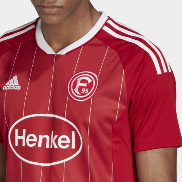Maillot Domicile Adidas Fortuna Düsseldorf 22/23 Rouge
