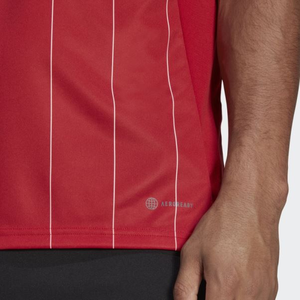 Maillot Domicile Adidas Fortuna Düsseldorf 22/23 Rouge
